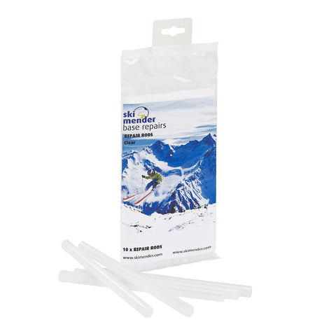 Clear Ski & Snowboard Base Repair Rods, Pack Of 10
